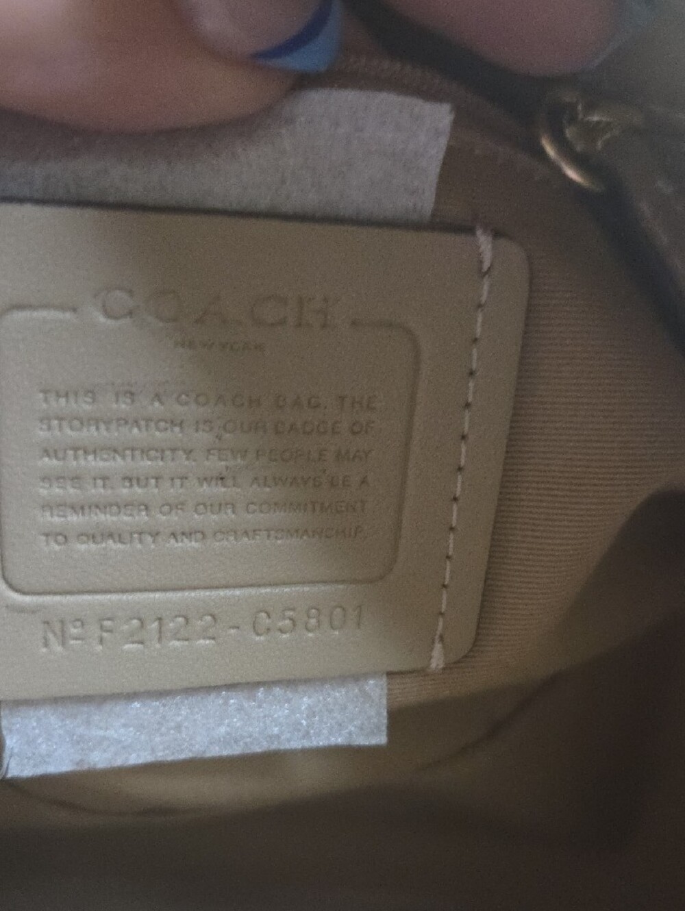 Coach Rowan Cream Floral Mini Satchel with Crossbody Strap - Picture 6 of 8